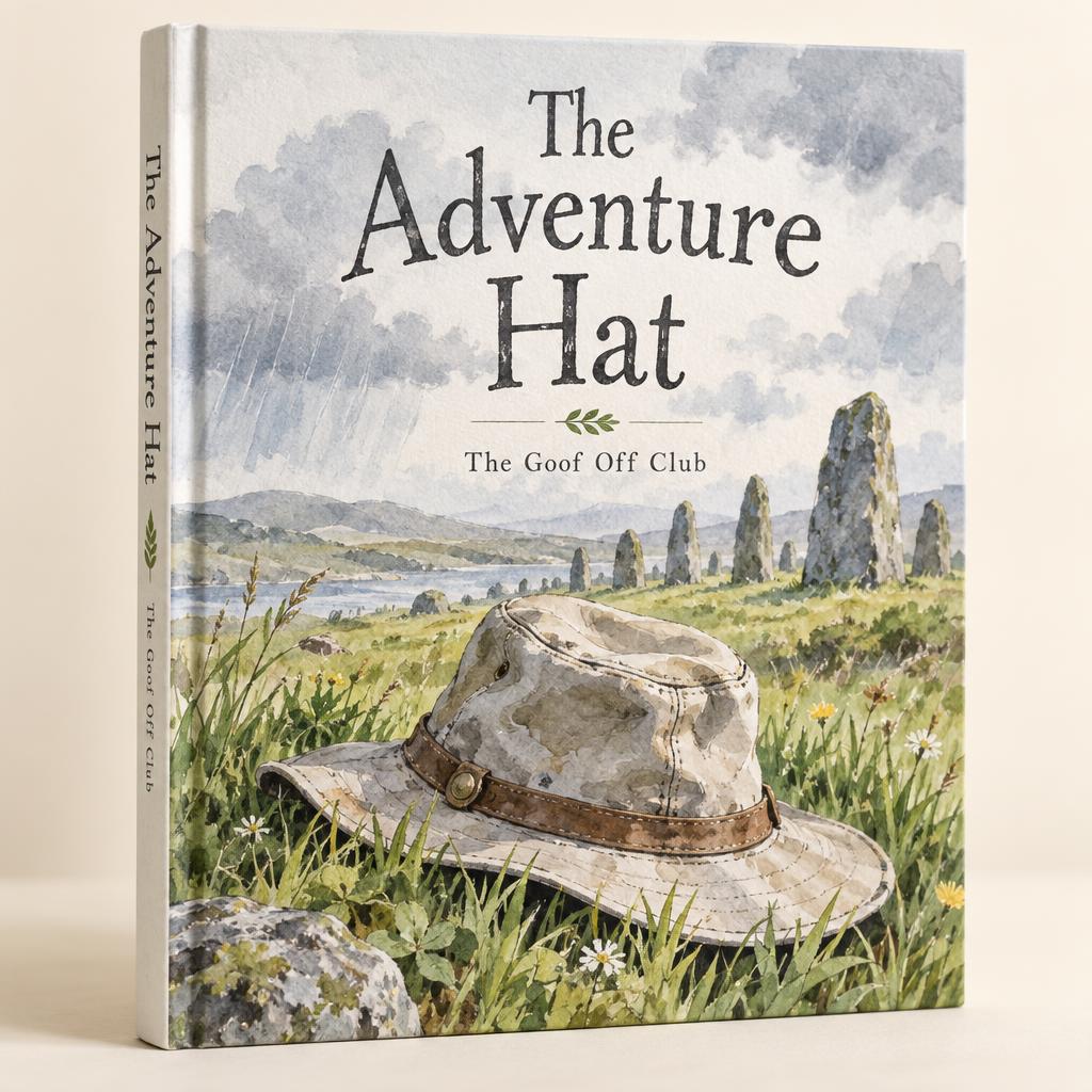 The Adventure Hat hardcover storybook